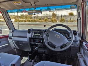 2017 Toyota 79 Series Land Cruiser Dual Cab Dash