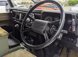 1990 Land rover 110 FFR Military Steering wheel